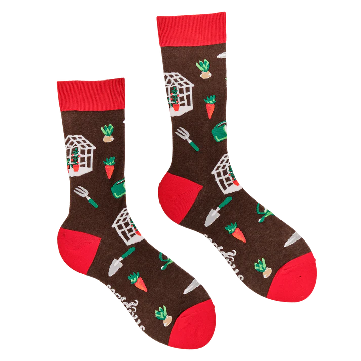 Dig These Socks - Size 9-12 Brown