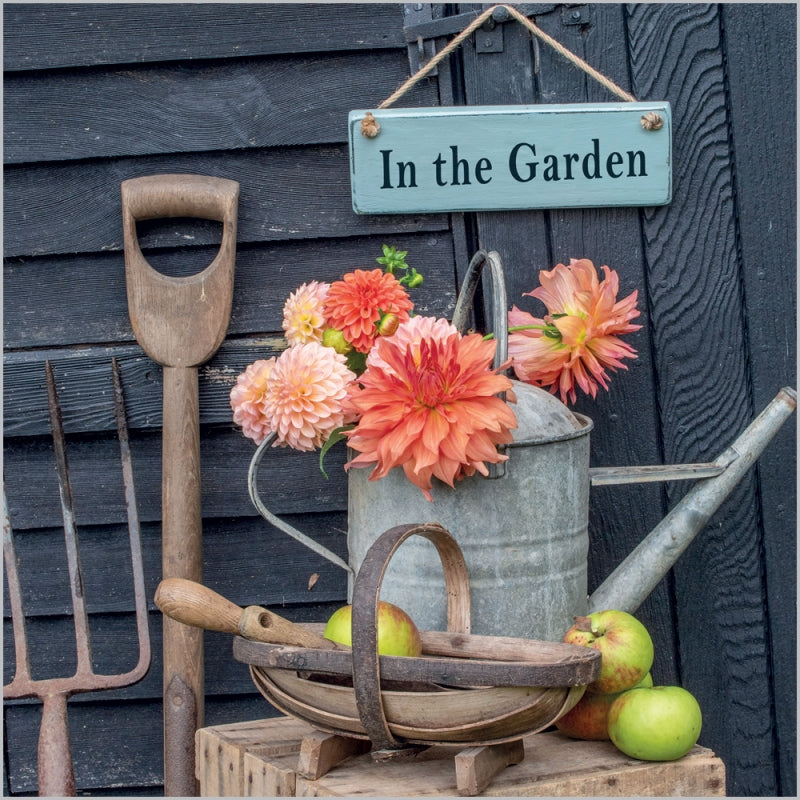 Abacus Greeting Card - In the Garden