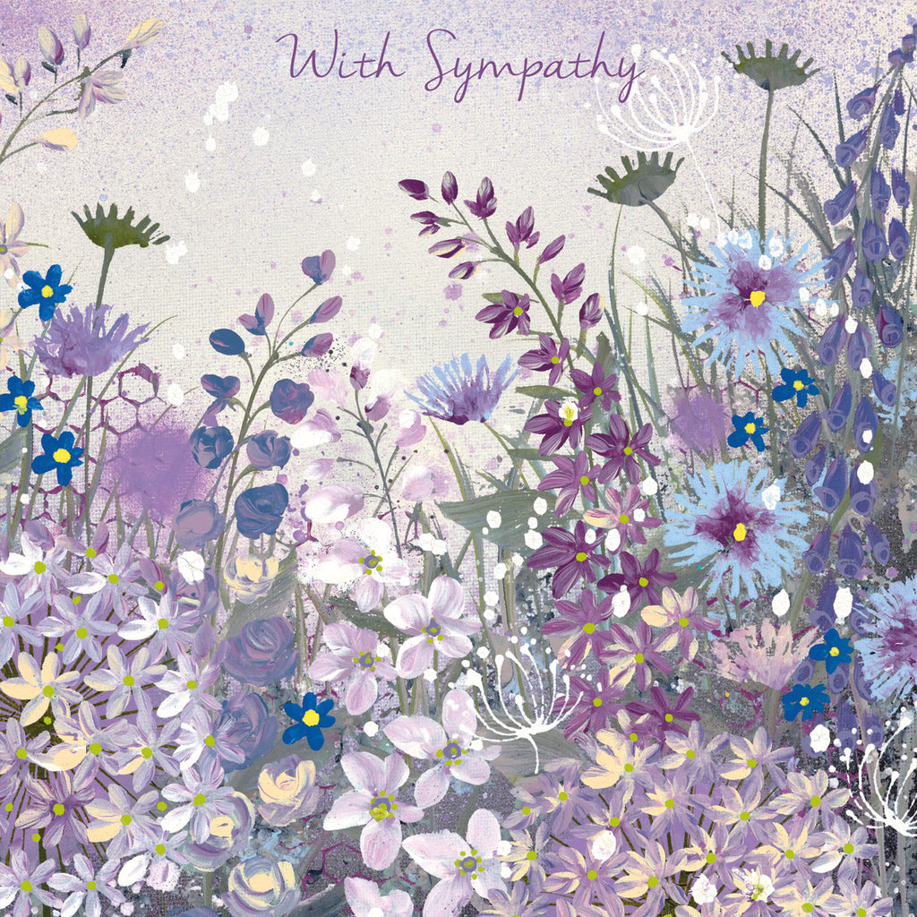 The Eco-Friendly Card Co - Purple Pot-pourri