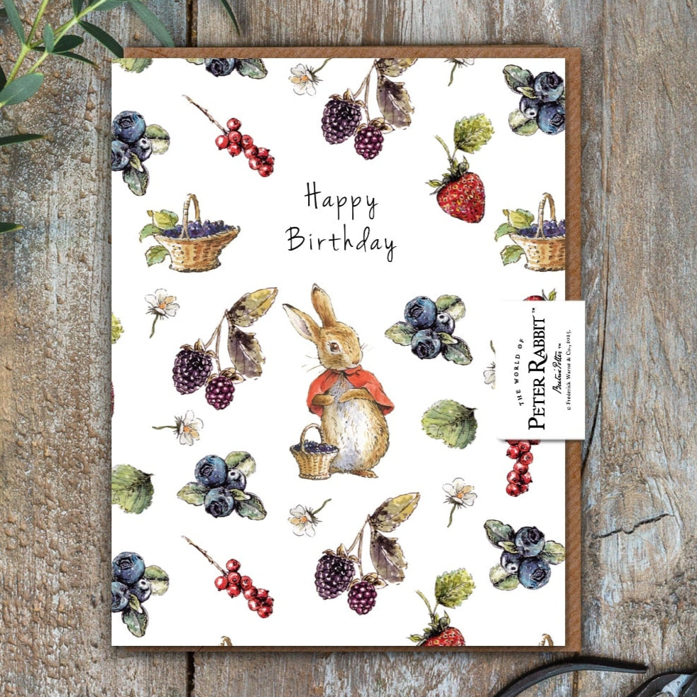 Toasted Crumpet Greeting Card - Happy Birthday (Flopsy)