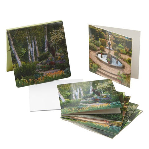 Perennial Three Gardens Notecards