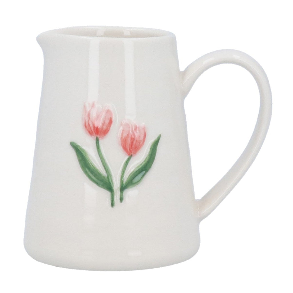 Tulips Stoneware Mini Jug