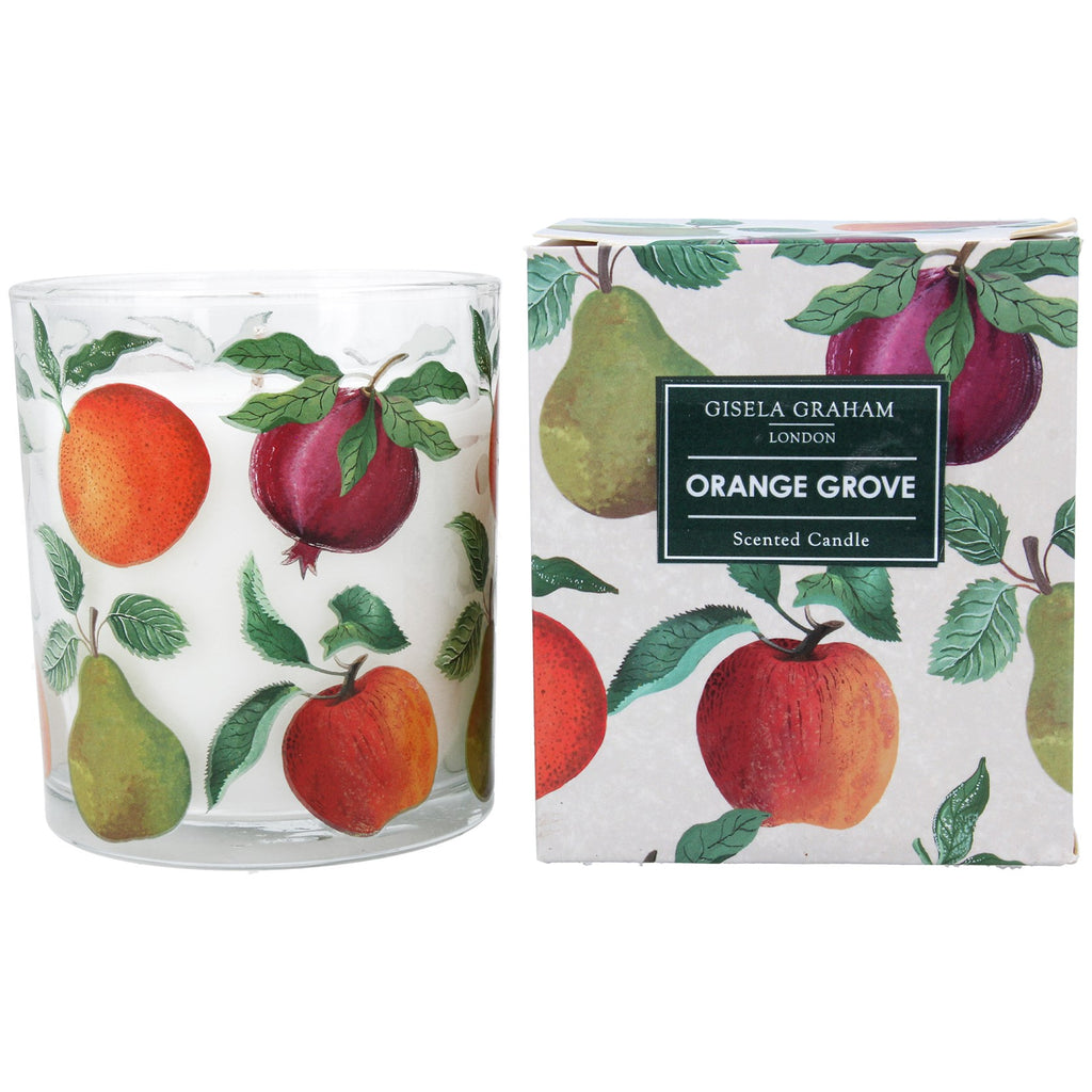 Orange Grove Boxed Candle