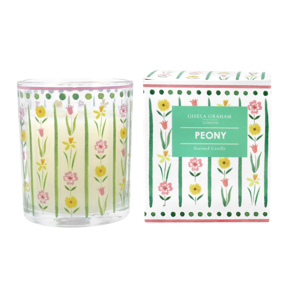 Peony Boxed Candle