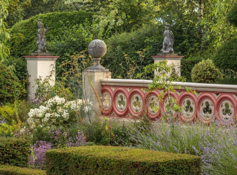 Perennial Greeting Card - Yew Garden and Nymphaeum
