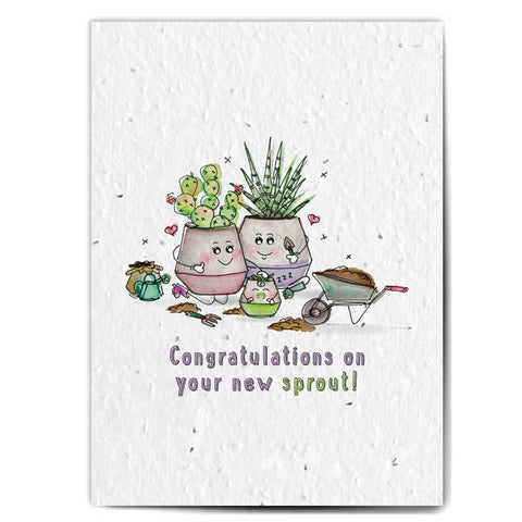 The Seed Card Company - Congratulations on your New Sprout