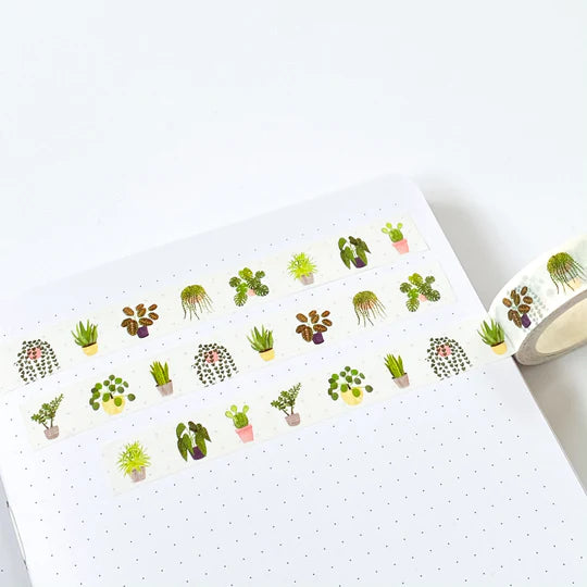 Washi Tape - Indoor Plants