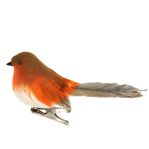 Feather Robin Decoration