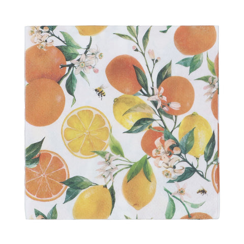 Napkins - Oranges & Lemons