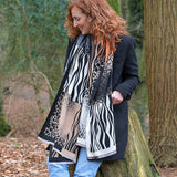 POM Animal Pattern Scarf