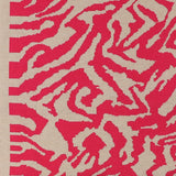 POM Oatmeal/Raspberry Animal Stripe Snood
