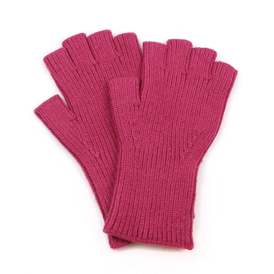 POM Pink Fingerless Gloves