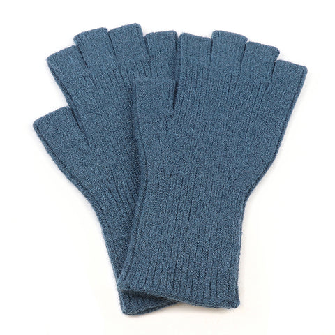POM Teal Fingerless Gloves