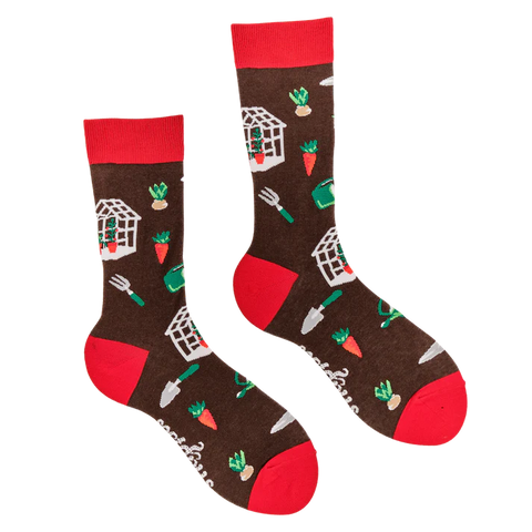 Dig These Socks - Size 9-12 Brown