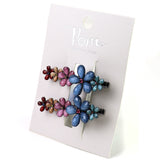 POM Floral Hair Slides, pack of 2