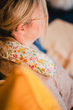 Wildflower Yellow Cotton Wheat Bag – Unscented