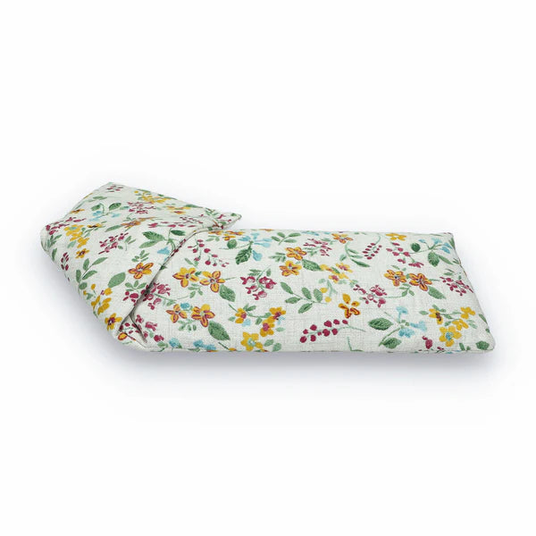 Wildflower Yellow Cotton Wheat Bag – Unscented
