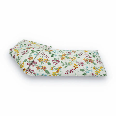 Wildflower Yellow Cotton Wheat Bag – Unscented