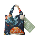 Black Toadstool Foldable Shopper