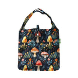 Black Toadstool Foldable Shopper