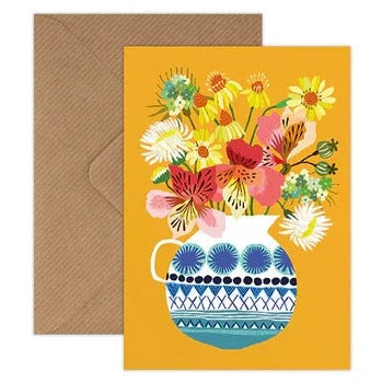 Brie Harrison Greeting Card - Festival Flowers