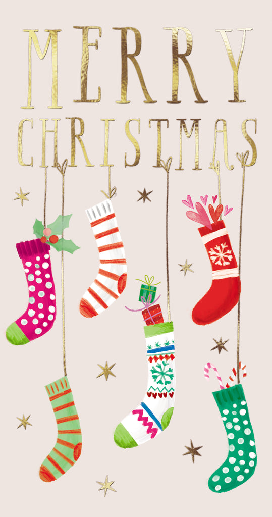 Christmas Money Wallet - Stockings