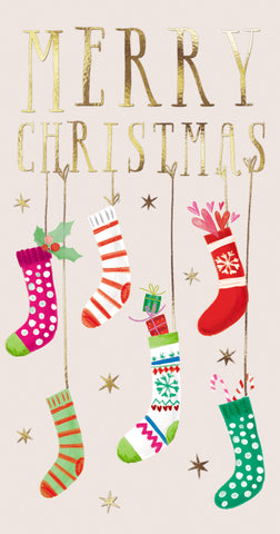 Christmas Money Wallet - Stockings