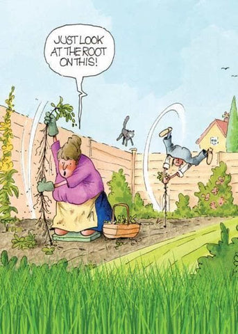 Gardeners Weakly Card - Root