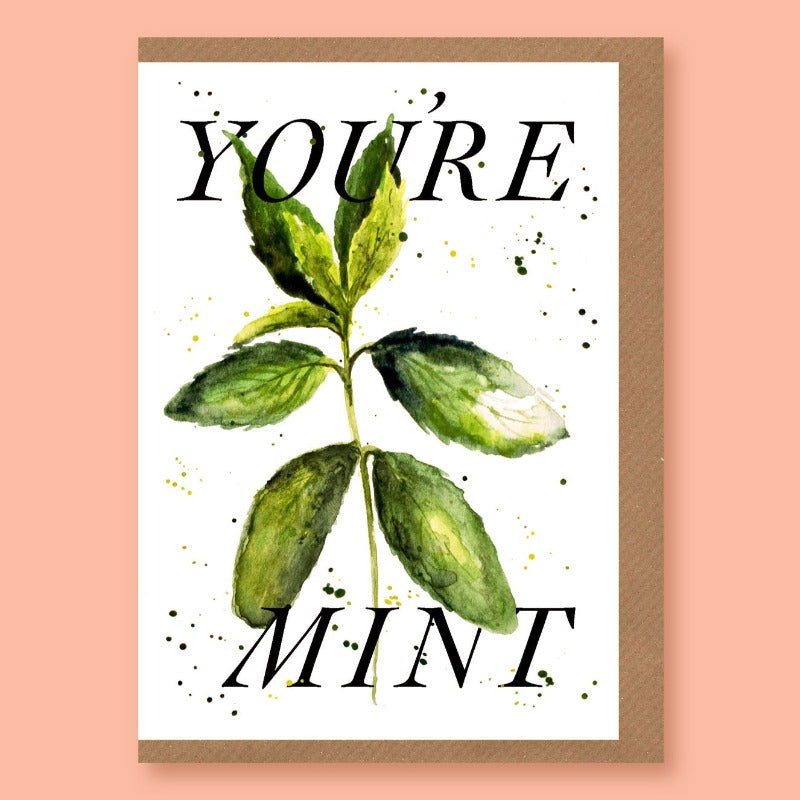 Studio Frewb Card - You're Mint