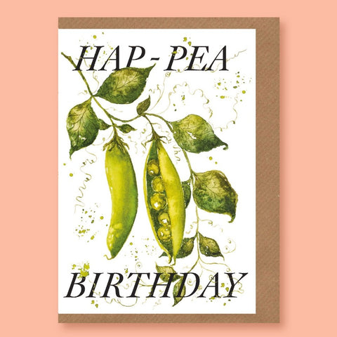 Studio Frewb Card - Hap-pea Birthday