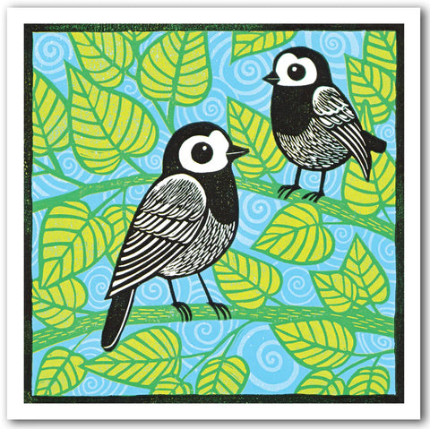 Kat Lendacka Card - Wagtails