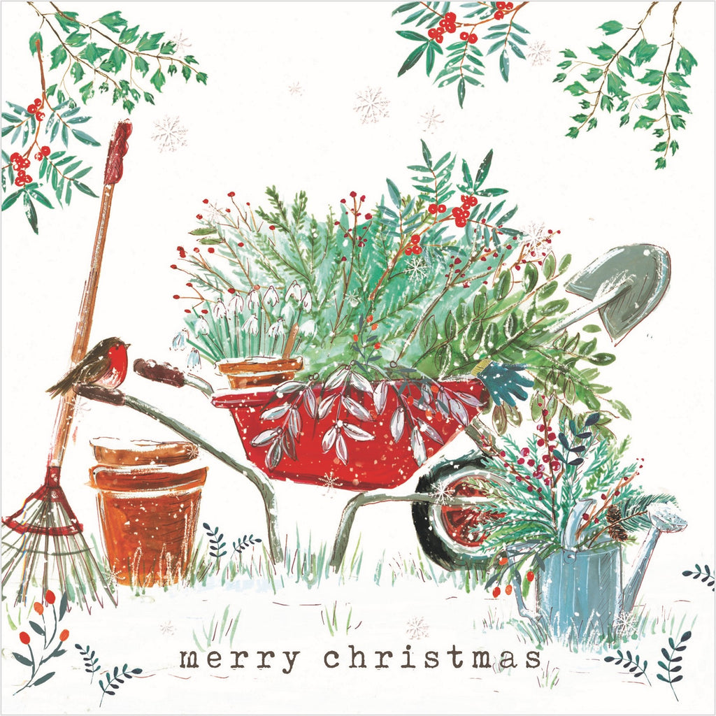 Christmas Cards Pack of 10 - Gardeners' Christmas