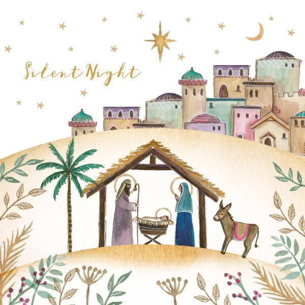 Christmas Cards Pack of 10 - Silent Night