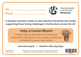 Help a Career Bloom (Peony Design)