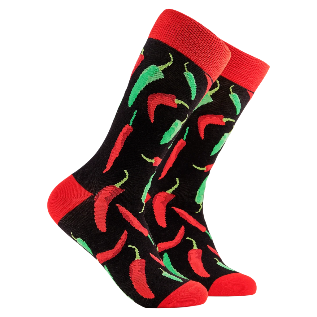 Chilli Socks - Size 9-12 Black