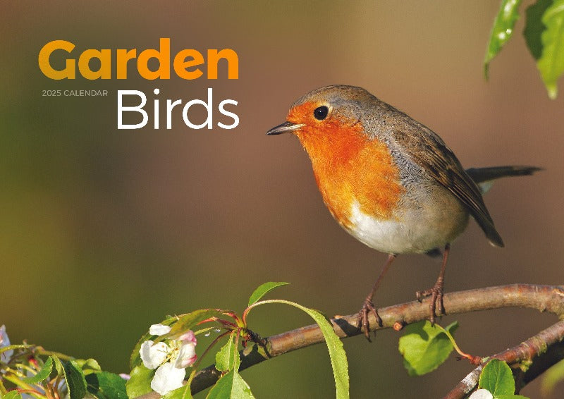 Garden Birds Calendar 2025