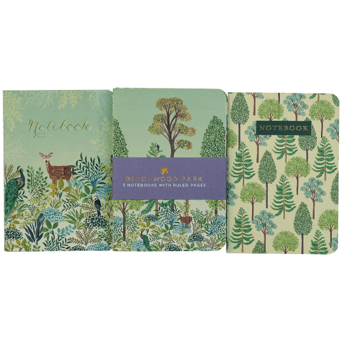 Beechwood Park Set of 3 Notebooks A6