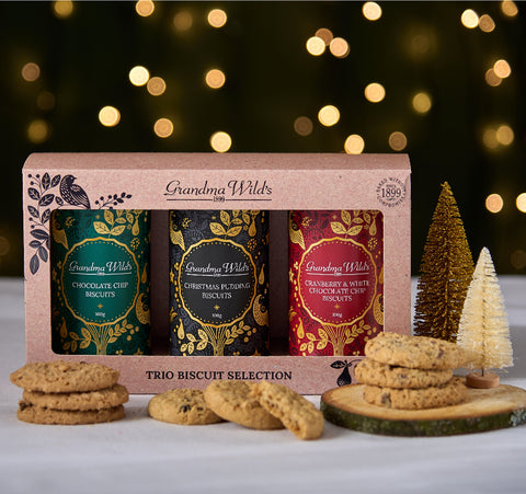 Partridge in a Pear Tree Biscuit Trio