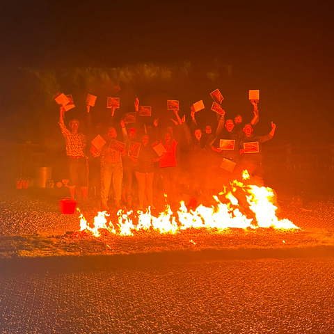 Charity Fundraiser Firewalk for Perennial