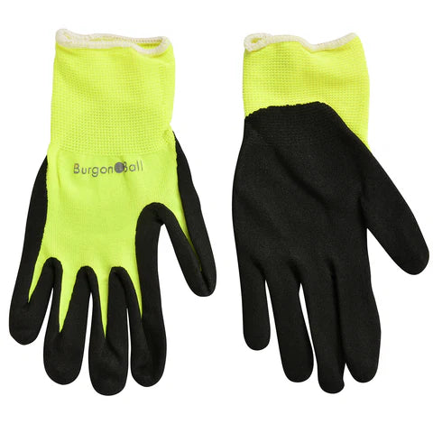Burgon & Ball FloraBrite Yellow Garden Gloves - M/L