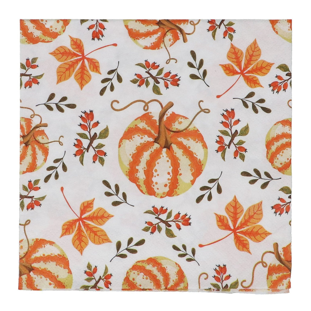 Napkins - Pumpkin & Berries