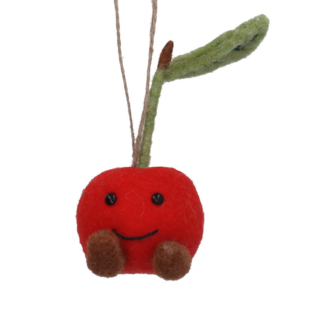Cherry Wool Decoration