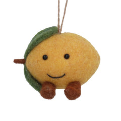 Lemon Wool Decoration
