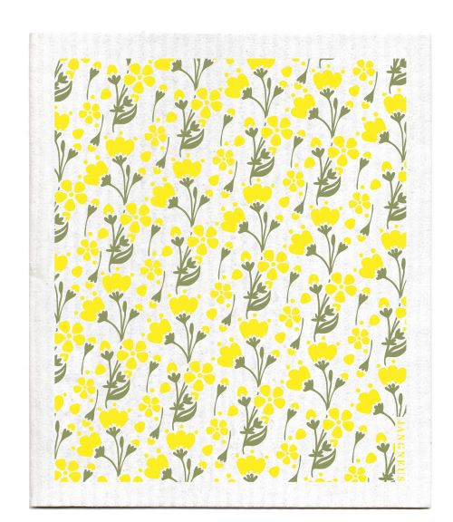 Jangneus - Yellow Buttercup Dishcloth