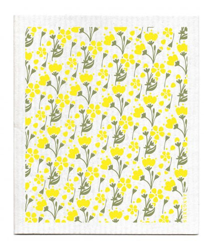 Jangneus - Yellow Buttercup Dishcloth