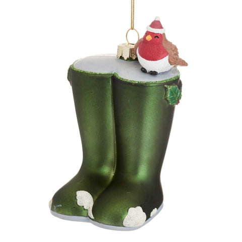 Christmas Wellies Tree Decoration