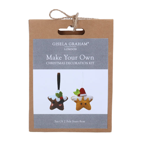 Make Your Own Felt Star Decorations