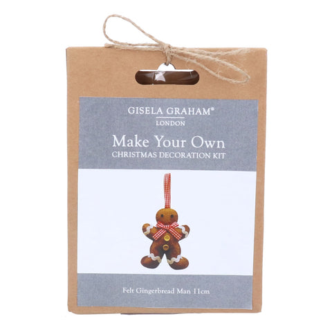 Make Your Own Felt Gingerbread Man