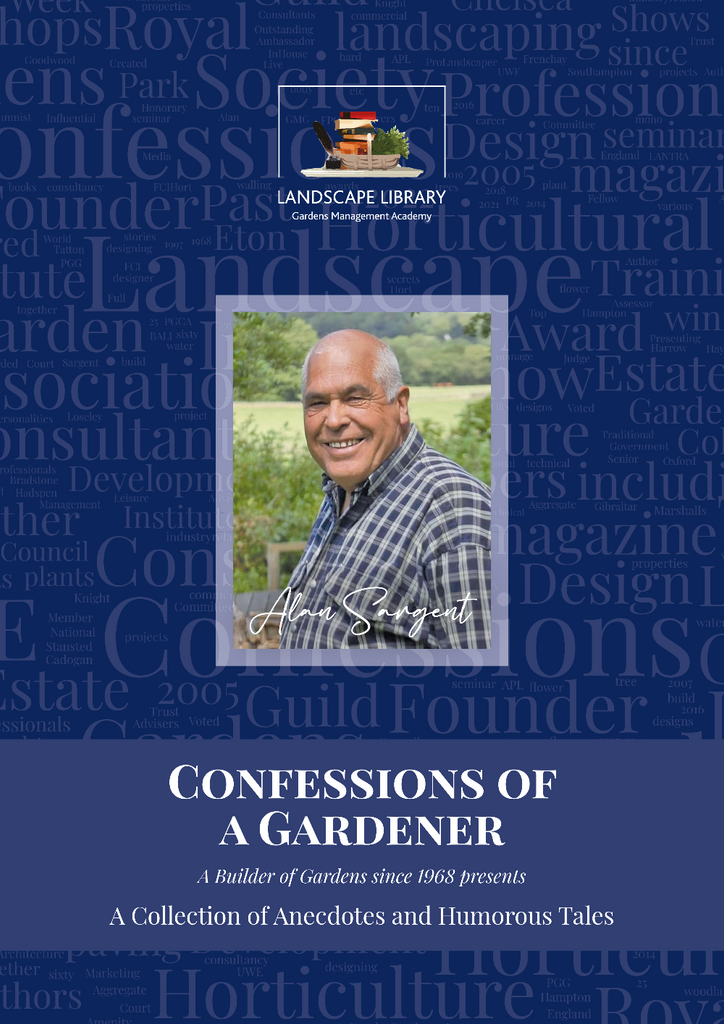 Confessions of a Gardener by Alan Sargent