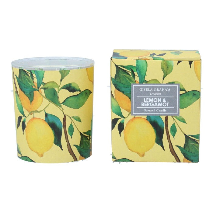 Lemon Tree Boxed Scented Candle Pot